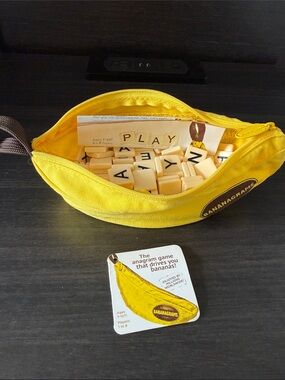 Bananagrams Tile Word Game Family Party Game Night